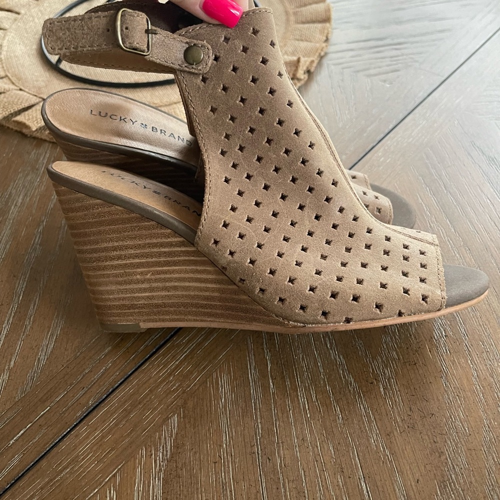 Lucky Brand Wedge Heels